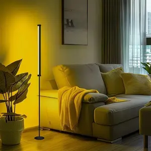 LED Corner Floor Lamp, 1/2pcs Adjustable Height LED Floor Lamp with Remote Control, Modern Atmosphere Lamp for Living Room, Bedroom, Home Office, Lighting, LED Lights, Led Ambient Light