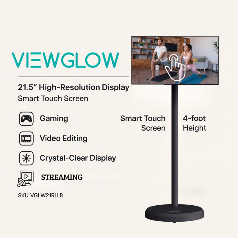 21.5 inch ViewGlow Monitor | High-Resolution Rollable Display | Smart ...