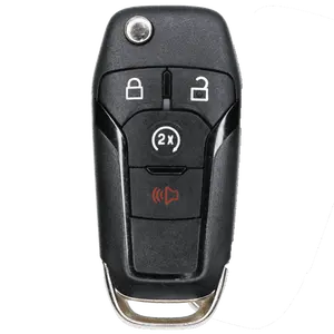 KEYS4LESS Replacement Flip Key Fob for Ford F 150 2015 Fcc N5f A08TDA N5FA08TDA Part Number 164 R8134 164R8134