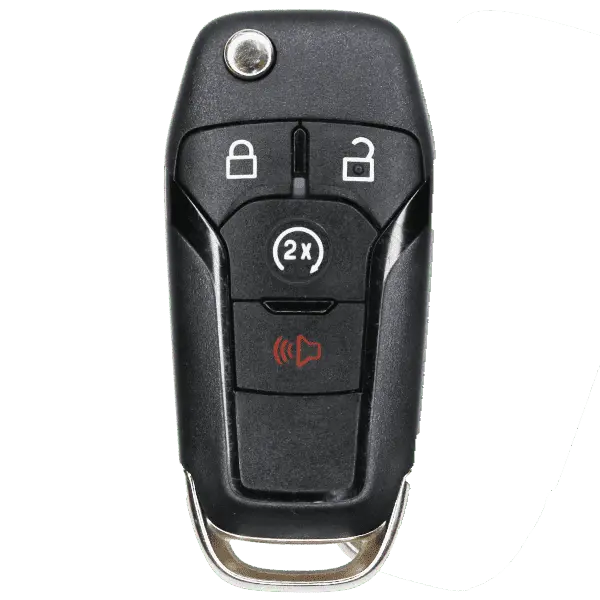 KEYS4LESS Replacement Flip Key Fob for Ford F 150 2015 Fcc N5f A08TDA N5FA08TDA Part Number 164 R8134 164R8134