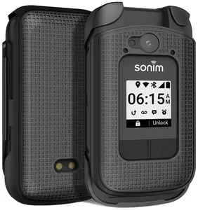 Case for Sonim XP3 Plus 4G Flip Phone, Nakedcellphone [Grid Texture] Slim Hard Shell Protector Cover for XP3plus (Model XP3900, Year 2021)