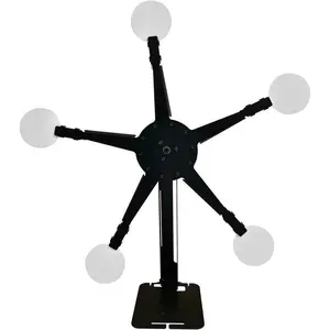 Resetting and Rotate The Metal  Target Stand with 5 Steel Plates for    ( |  Plus)
