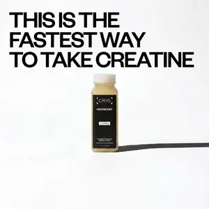 CRYO Creatine Shot – Pack of 14 (2 Week Supply) 5g Creatine Monohydrate per 2oz Shot – Citrus Flavor – No Mixing, No Prep