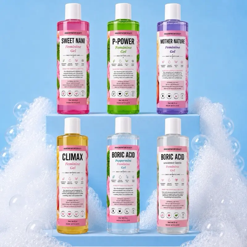 Sweet Nani ph balancing feminine Gel 6 Pack for Daily Use