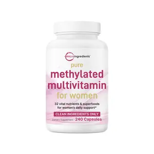 Micro Ingredients Pure Methylated Multivitamin for Women, 240 Capsules