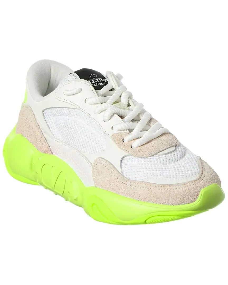 Valentino VLogo Mesh & Leather Sneaker