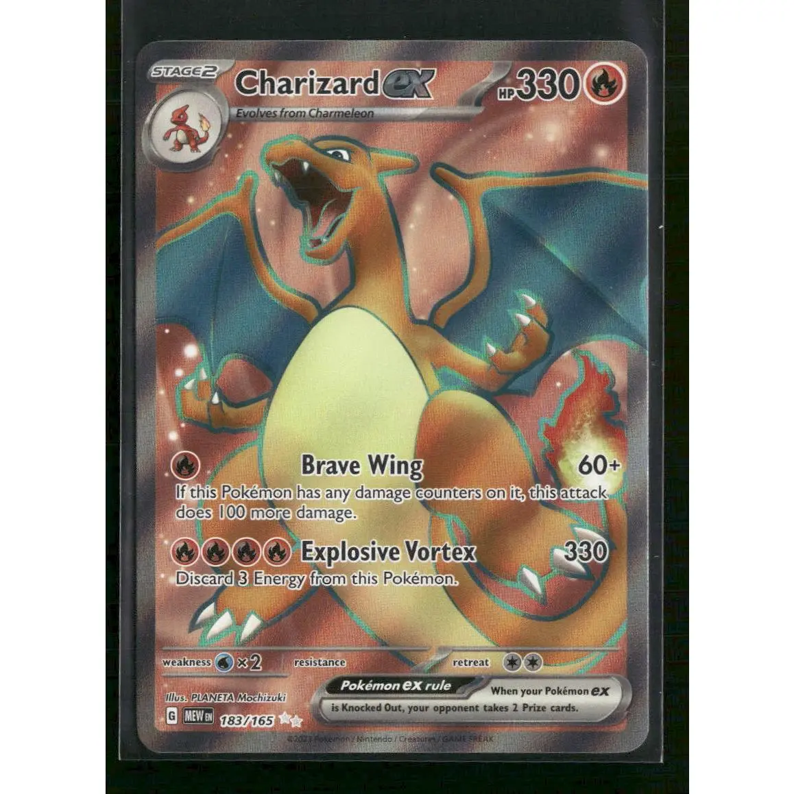 SV: Scarlet & Violet 151 Charizard ex #183/165
