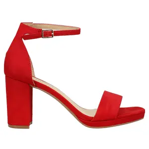 Chinese Laundry Womens Teri Evening Dress Sandals High Heel 3" & Up - Red