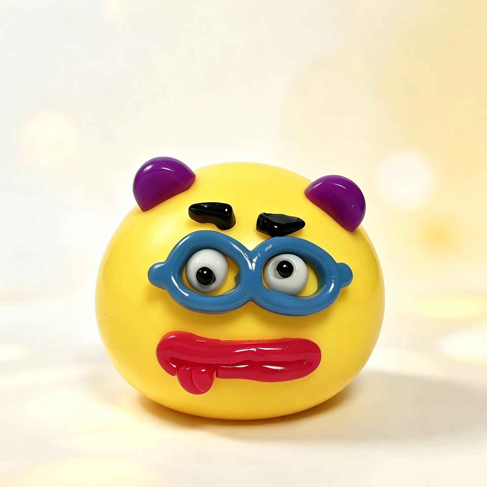 Ugly Dog Face-Changing Stress Toy, DIY Design Available, Suitable for Children and Adults, Soft, Squeezable, and Resilient.