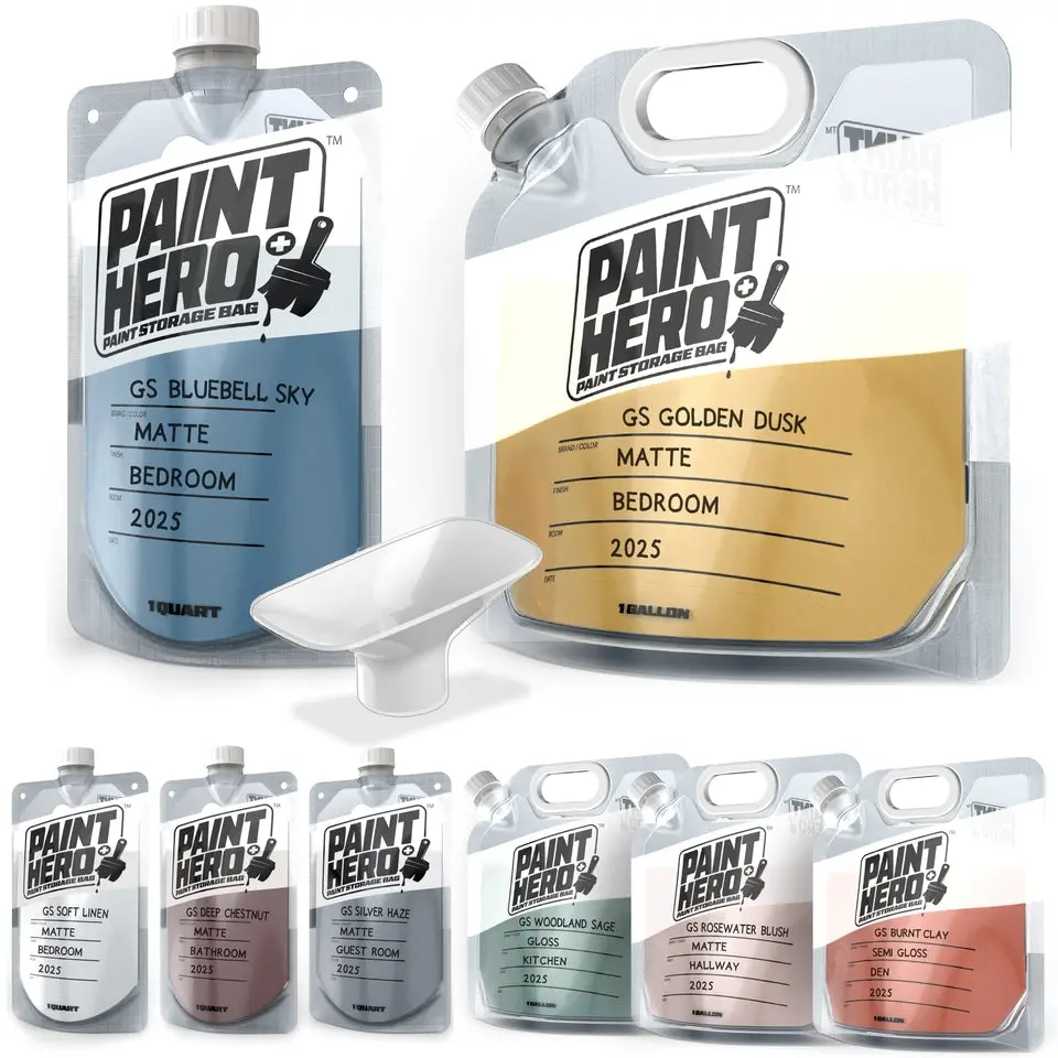 4 qt & 4 gal Paint Storage Bags 4 qt & 4 gal Paint Storage Bags