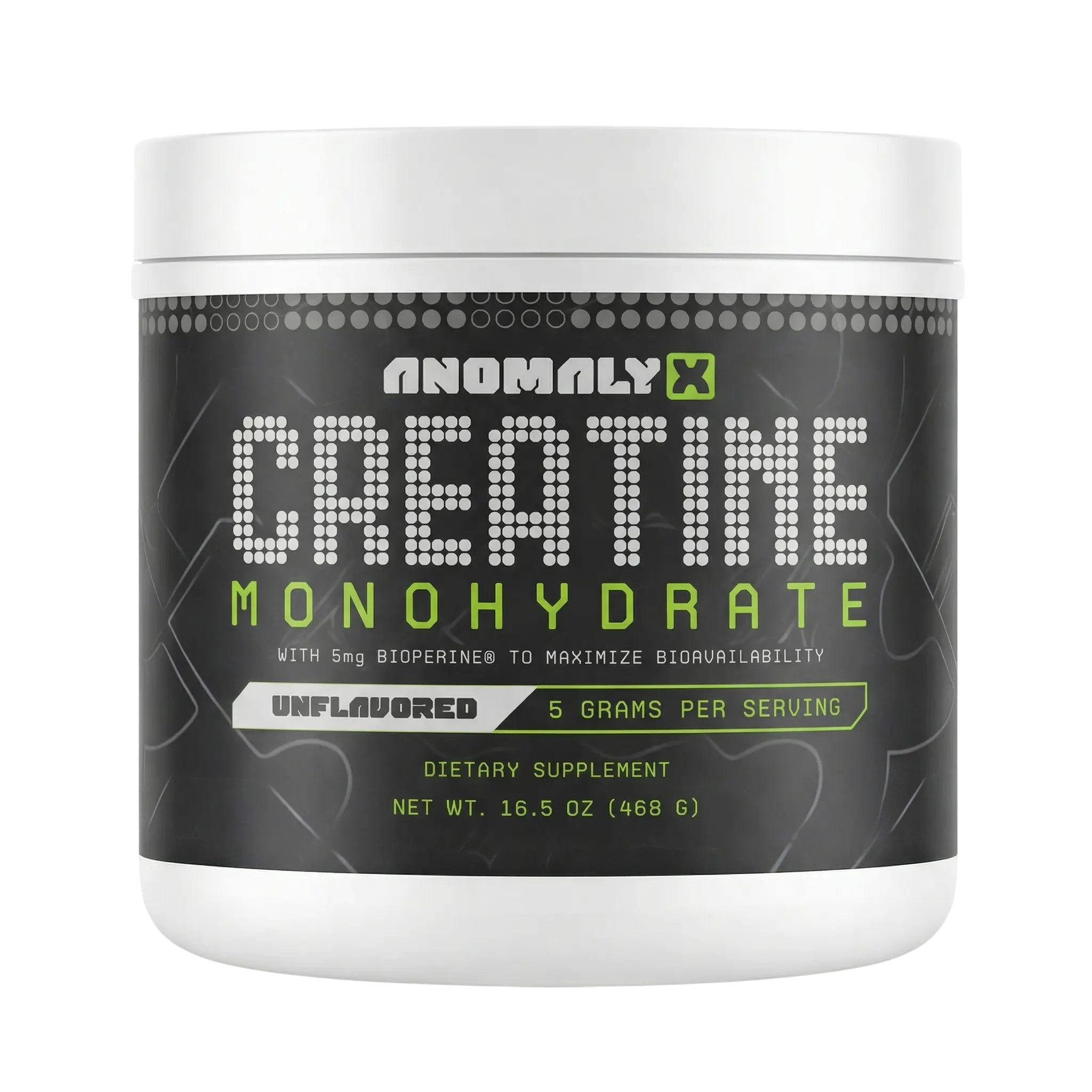 Creatine Powder - Unflavored Fitness Supplement for Muscle Support & Workout Recovery