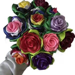 Custom ribbon roses