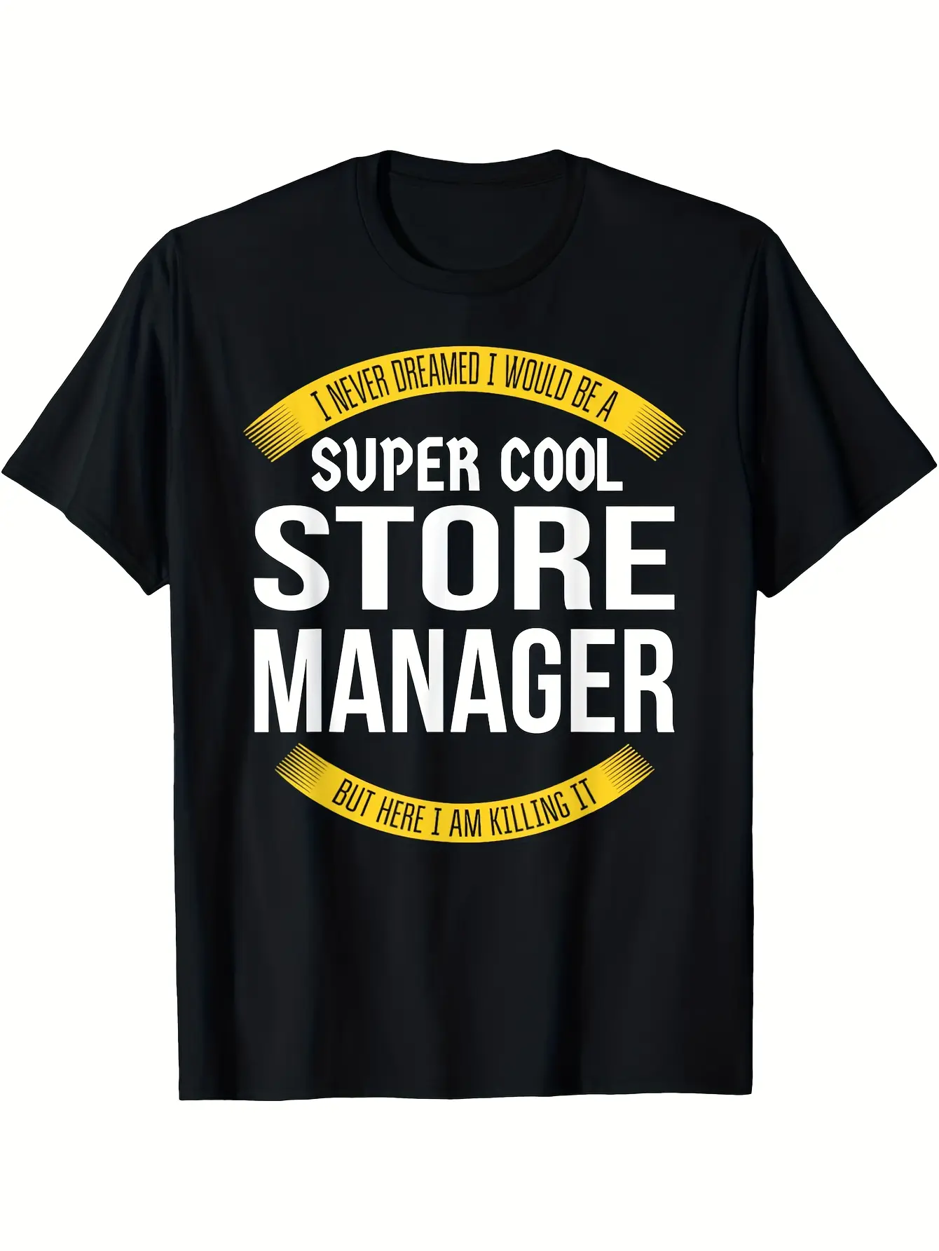 Funny Store Manager Gifts Appreciation T-Shirt Gif unisex soft cotton short sleeve t shirt, vintage graphic casual tee for men women teens, perfect birthday holiday gift for camping travel gym daily street  wear