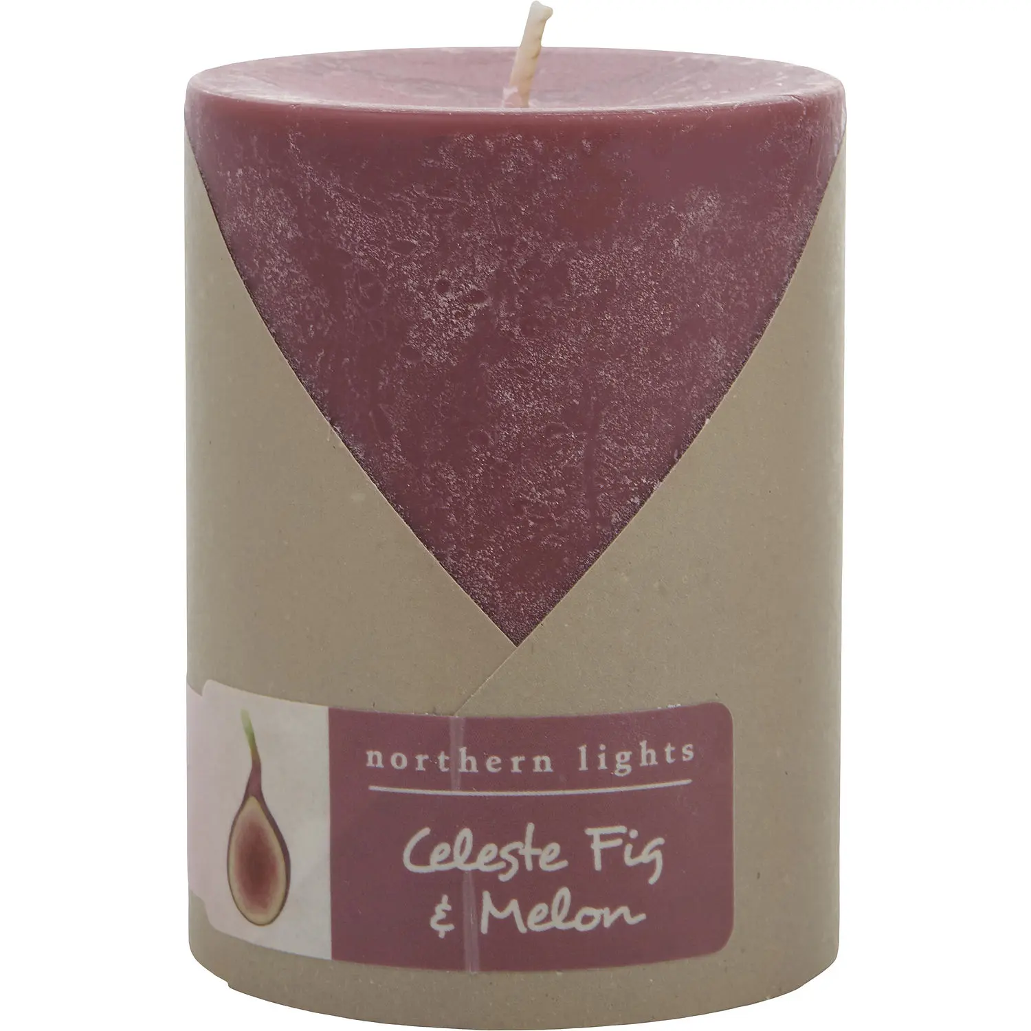 Celeste Fig & Melon By Northern Lights One Pillar Candle. For Unisex