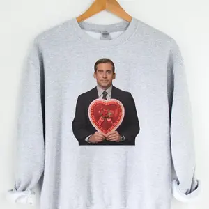 Michael scott valentines sweatshirt