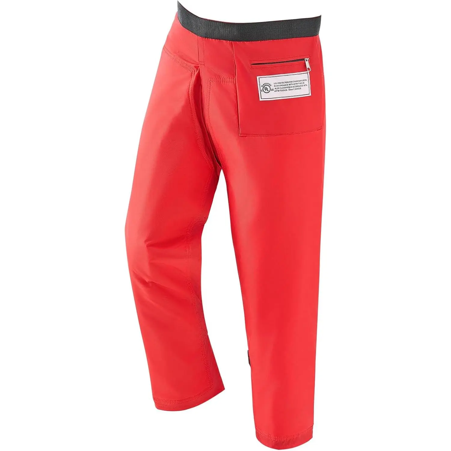 VEVOR Unisex Nylon Class C Chainsaw Chaps - Unisex Wear, 8-Layer Apron-Style Workwear, Breathable Fabric, Adjustable Buckle Belt, Gear Pocket, Optimized Waist and Legs Fit, Contoured Cut, Machine Washable