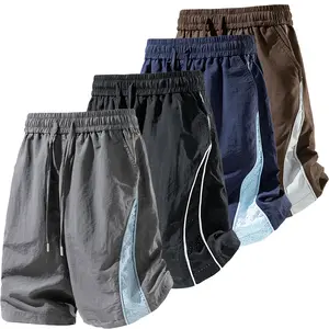 Men’s Summer Quick-Dry Sporty Sports Shorts - Side Mesh Panels, Drawstring Elastic Waistband, Breathable Athletic Bermuda Shorts for Outdoor Casual Use #SummerWins