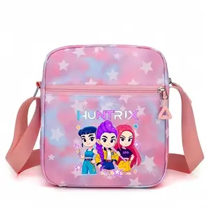 2026 New Backpack solid color women's backpack&lunch bag witch group star printzipper closure Trendy backpack fashionableand versatile casual trend suitable forstudents going to school, campus, travelingwomen's backpack 1 -piece