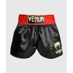 Venum Classic Muay Thaï Short Red/Black/Gold