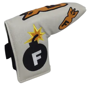 F-Bomb Embroidered Blade Putter Cover by ReadyGOLF