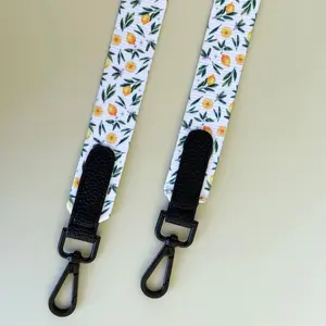 Bag Strap - Amalfi Lemons | Adjustable Dog Walking Bag Strap