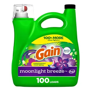 144 oz. HE Febreze Freshness Moonlight Breeze Scent Liquid Laundry Detergent (100-Loads)