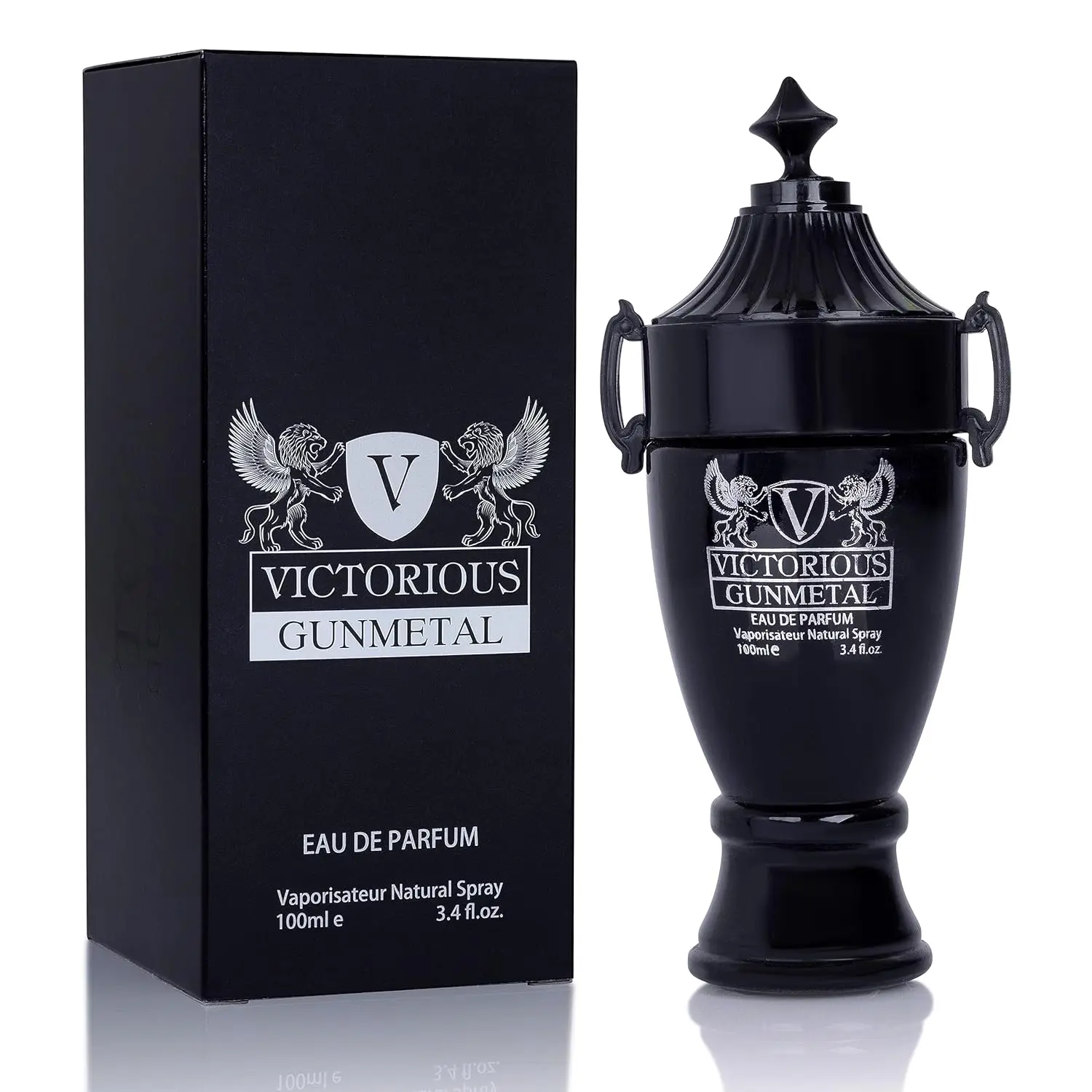 Victorious Gunmetal Cologne 3.4oz Men's Fragrance