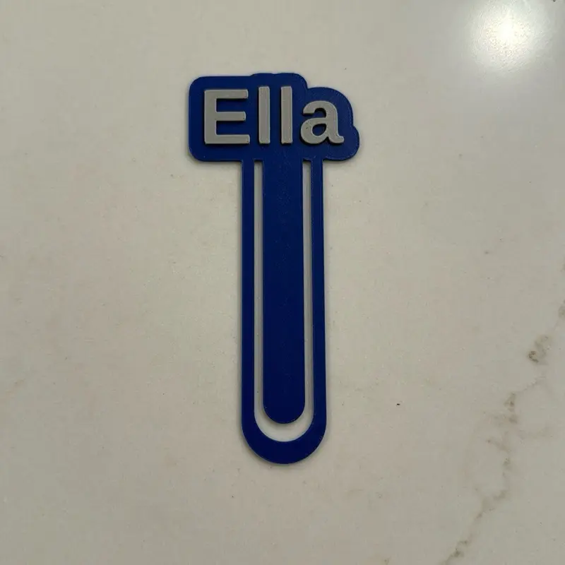 Novelty Custom Name Bookmark with Custom Font, Easy to Apply, Adds Humor for Adults, Office Stationery Supply