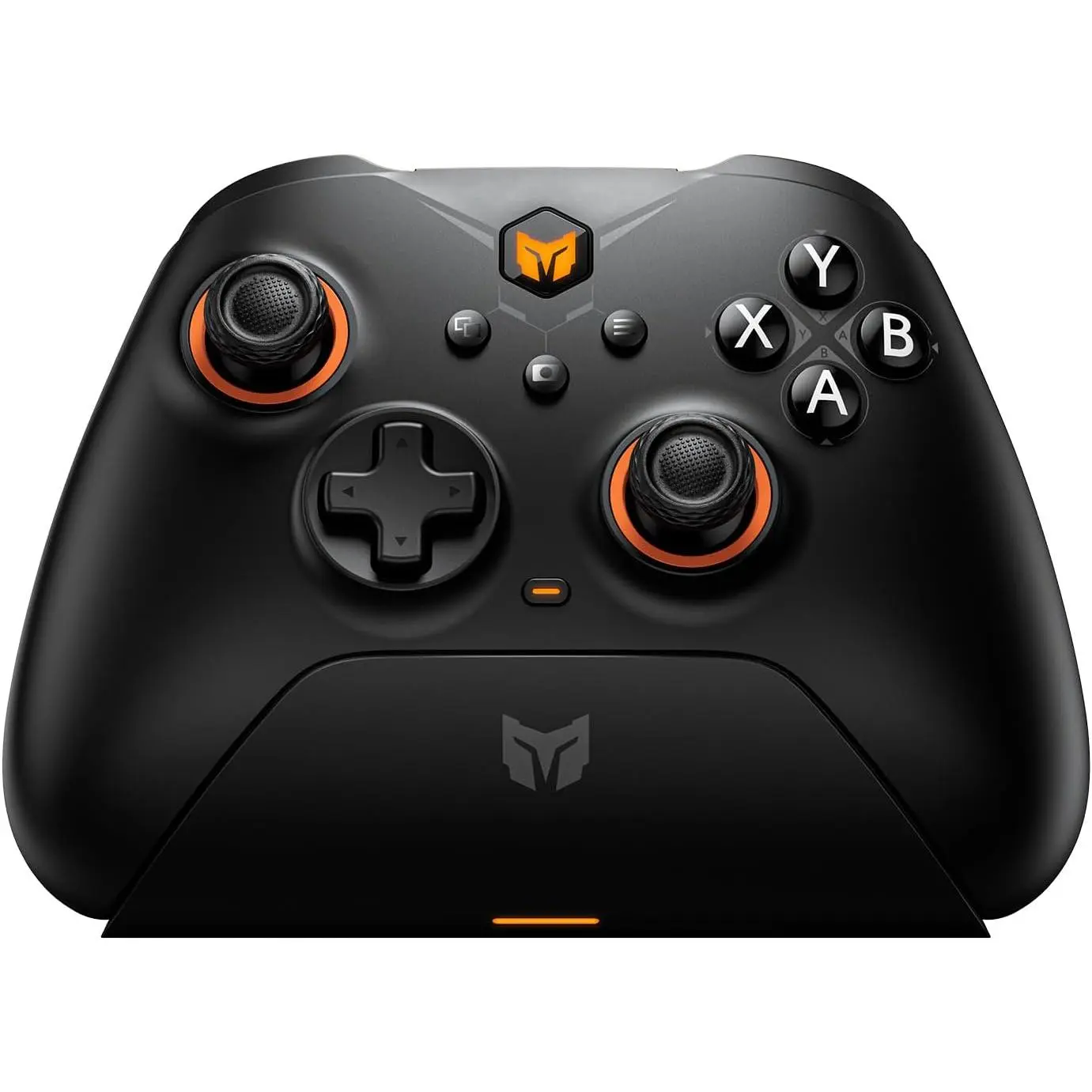 BIGBIG WON Gale Hall Bluetooth Wireless Controller with Hall Effect Triggers & Charging Dock - Custom Wired/Games Accessory for Switch, PC, Smartphone (Android/iOS) - Black