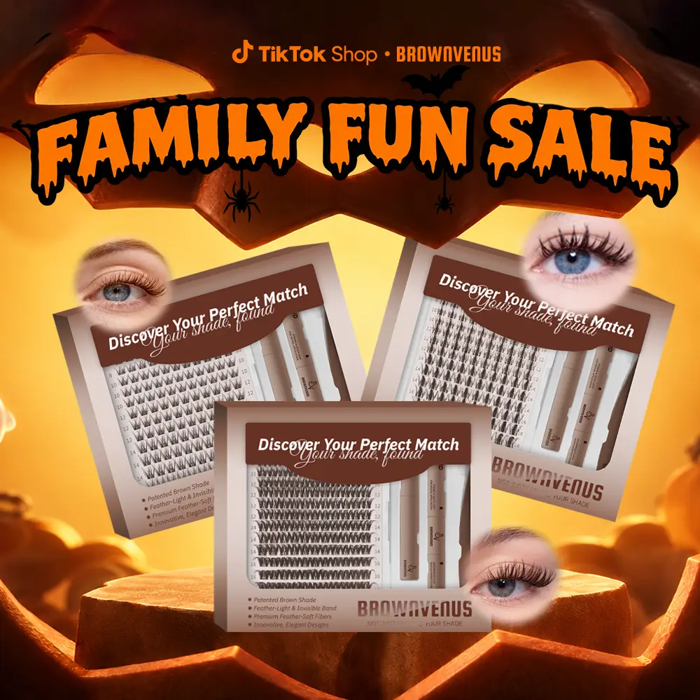 The Brown Lash Experts l  Dark Brown Silvora Flora Fairy Clusters for a Subtle Glam Brown Velure Brown Venus Style Soft Alternative to Harsh Black Lashes Perfectly Matched for Fair Skin & Blonde Brown Hair Gentle,Natural Eyelashes Summerlashes