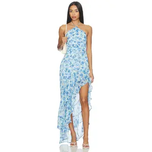 Amanda Uprichard x REVOLVE Carlina Dress in Blue Multi