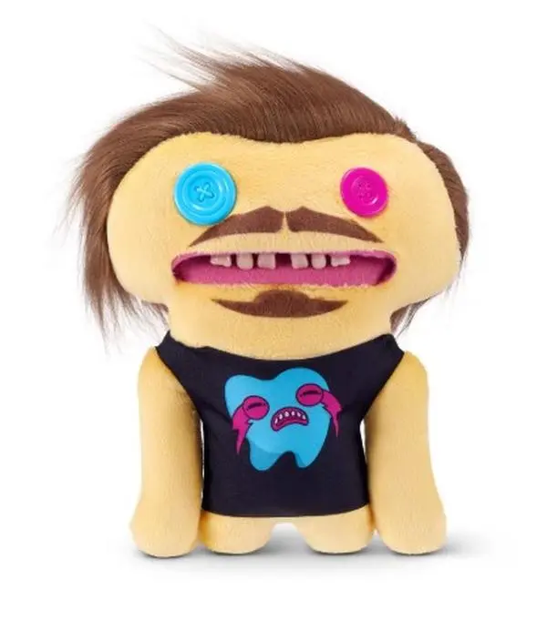 Fuggler Fugg Stars Series 2 9 Inch Plush Collectible Toy (Mr.Fug) by ZURU Featuring Funny Ugly Monster Design with Wild Expressions, Unique Personalities, and Chaotic Style for Fans and Collectors