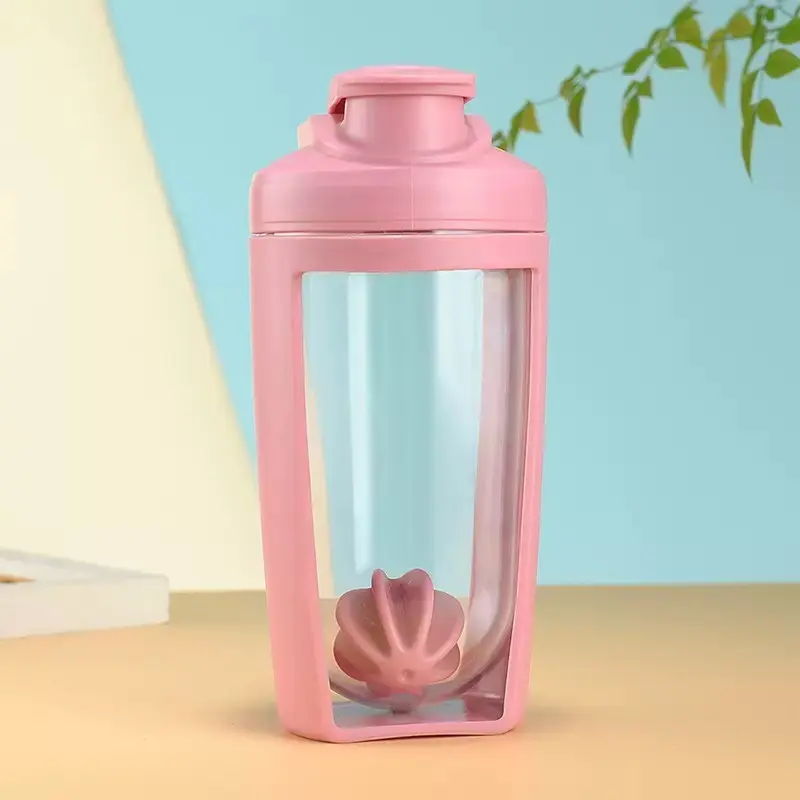 500ML Sport Fitness Protein Powder Shaker Bottle in Three Colors, BPA-Free, Drop-Resistant Design, Perfect for Men and Women, Ideal Gift Choice, Portable Sports Water Bottle, Protein Shaker Bottles