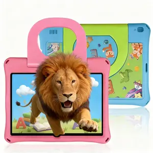 10.1 Inch Learning Tablet, Educational Tablet with 2.4G WiFi, GMS, Eye Protection Screen, Parental Monitoring, Educational APP, Dual Camera, Shockproof Case