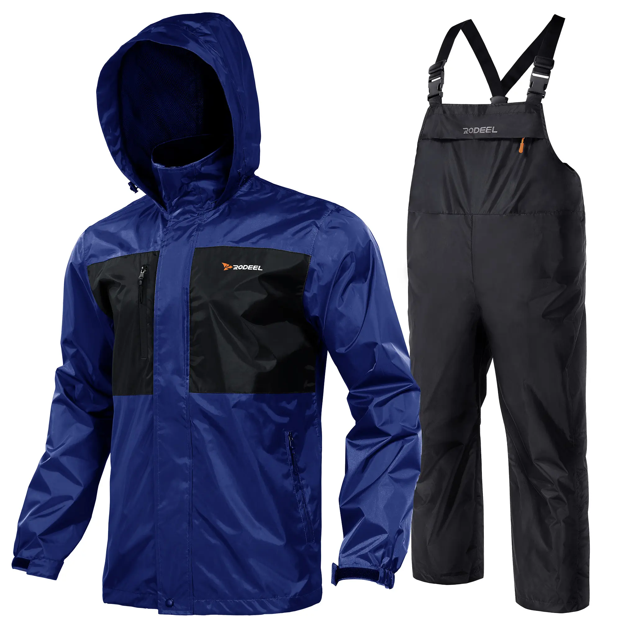 Blue Jacket & Black Bibs 827