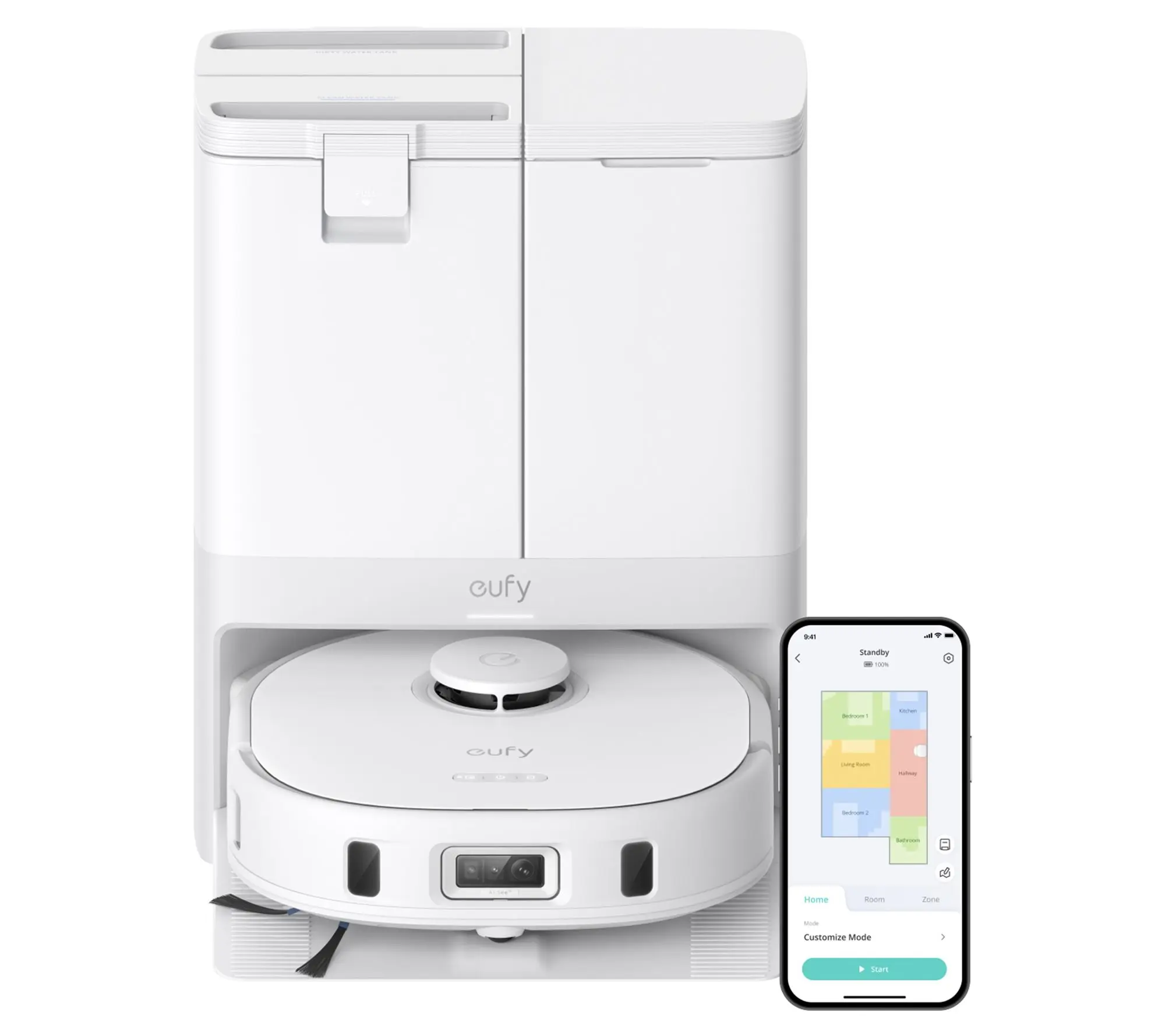 eufy X10 Pro Omni Robotic Vacuum with Mop & Auto-Empty (White) eufy X10 Pro Omni Robotic Vacuum with Mop & Auto-Empty (White)