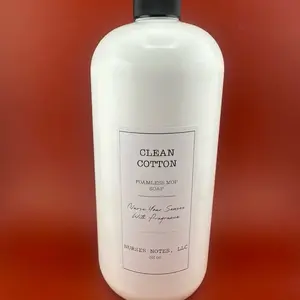 Nurses Notes LLC Clean Cotton Scented Floor Cleaner 32 oz Foamless Mop Soap for Fresh Home Cleaning
