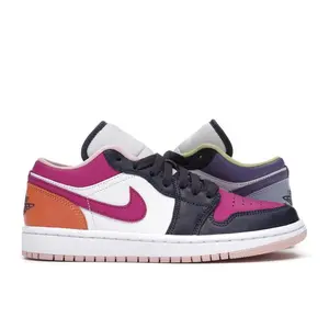 Jordan Women's 1 Low Purple Magenta Basketball Shoes, from StockX