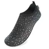 WateLves Women's Barefoot Shoes Back to School Diamond Knit Slip-On House Slippers for Indoor Outdoor Walking, Lightweight Travel Shoes, Quick-Dry Water Shoes for Yoga, Beach & Vacation#sohochic