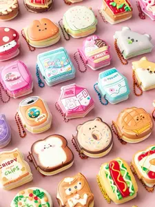 Stress-relief sticky notes mini bean notebook stress-squeezing fun memo cute super cute pocket notebook