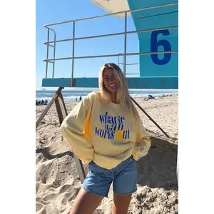 What If Sweatshirt in Yellow