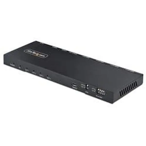 StarTech HDMI-SPLITTER-44K60S 3.5 mm HDMI Splitter - 4-Port, 4K 60Hz, Built-in Scaler - Optical Audio, 3.5Mm, 7.1 Channel Audio