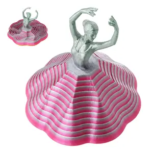 3PCS Ballerina Dancer Fidget Spinner