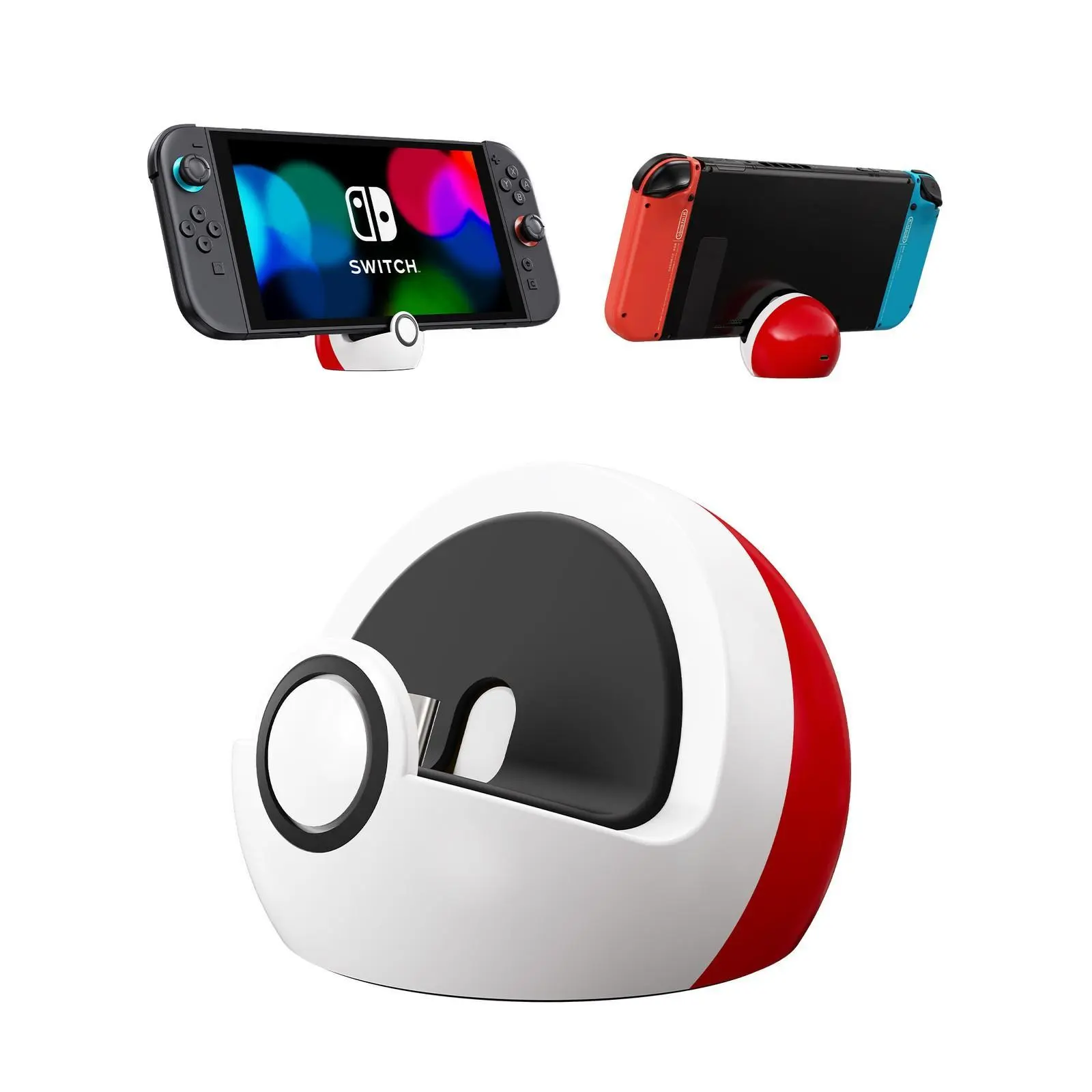 Dock For Nintendo Switch 2,Mini Portable Charging Station For Nintendo Switch/Switch 2/Switch Lite/Switch OLED,Cute Switch Base, With USB-C port for Switch Game