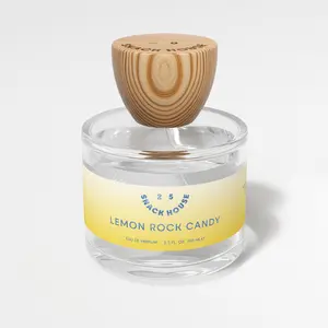 Snack House Lemon Rock Candy Unisex EDP Fragrance 100ml - Notes of Lemon Rock Candy, Iced Lemonade, Fluffy Whipped Cream, Pure Warm Vanilla