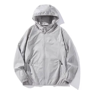 Men’s Sun Protection Jacket for Commuting & Casual Wear — Summer Ice Silk Cooling, Breathable, UV Protection, Hooded Style, Lightweight & Versatile Outer Layer for Daily Outings #SummerWins
