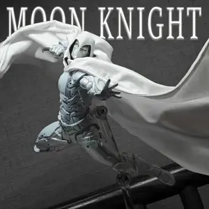Kaiyodo Revoltech Yamaguchi No.178 Action Figure Moon Knight Set Garage Kit Mechanical Knight Action Figure Collect toys Gifts