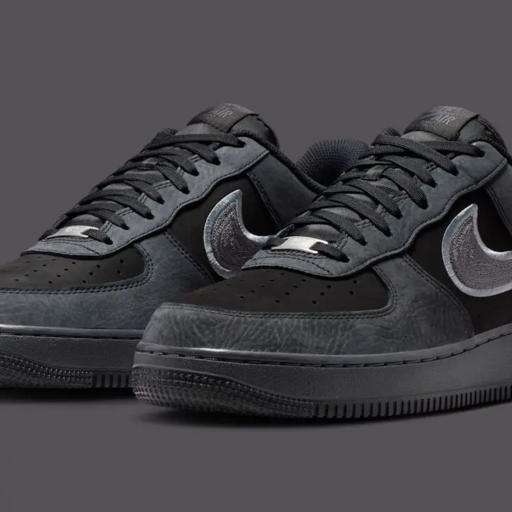 Nike Air Force 1 Low '07 Black Dark Smoke Grey IB6842-002 Men’s Shoes NEW