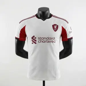 Liverpool FC 2025/26 Away Player Version Soccer Jersey Match Fit Performance Shirt