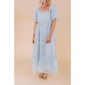 EXCLUSIVE - Dancing In Daylight Dress - Pink and Blue XS-6XL